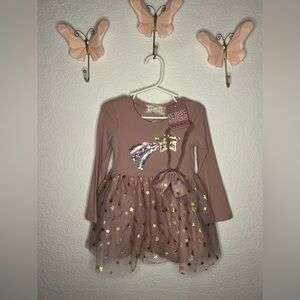 2t dress and headband